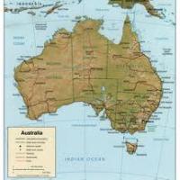 Australija ir pimais kontinents kas atdalijās     