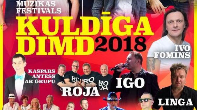 Izsole: MŪZIKAS FESTIVĀLS KULDĪGA DIMD 2018
