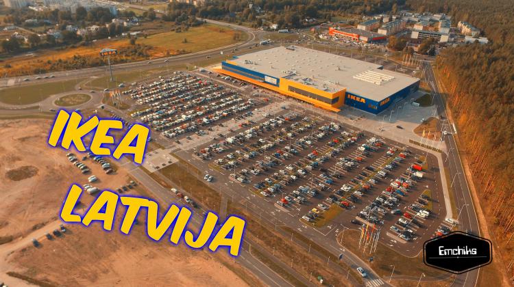 IKEA Latvija celtniecība no pirmās dienas līdz atklāšanai