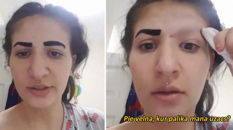 Lūk, kas notiek, kad pasūti lētu uzacu krāsu no Ķīnas