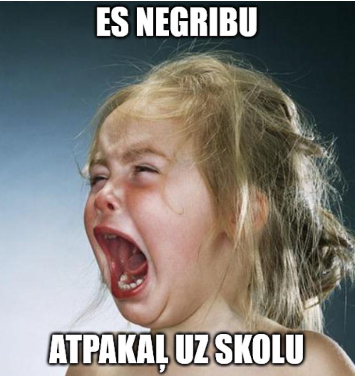 Piemērs Konkursā nepiedalās Autors: The Diāna Konkurss: Izveido «atpakaļ uz skolu» memi un laimē balvas!