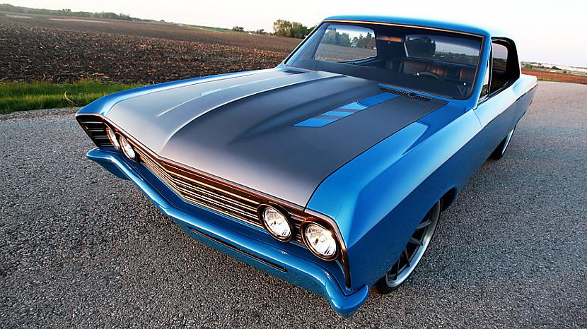 1967 Chevrolet Chevelle Malibu Pro Touring tapšana.