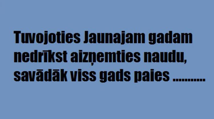 Tests: Vari pabeigt šos Jaungada ticējumus?