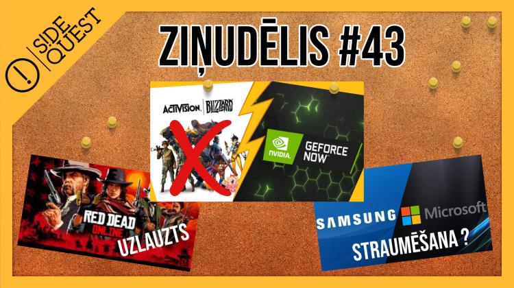 Ziņudēlis #43 – Activision - Blizzard nevēlas straumēt savas spēles