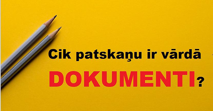 Vai vari iegūt 8 no 10 punktiem šajā latviešu valodas testā?