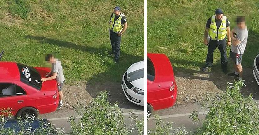 Automašīnas vadītājs ar uzrakstu «F*** the police» tiek pie vairākiem sodiem