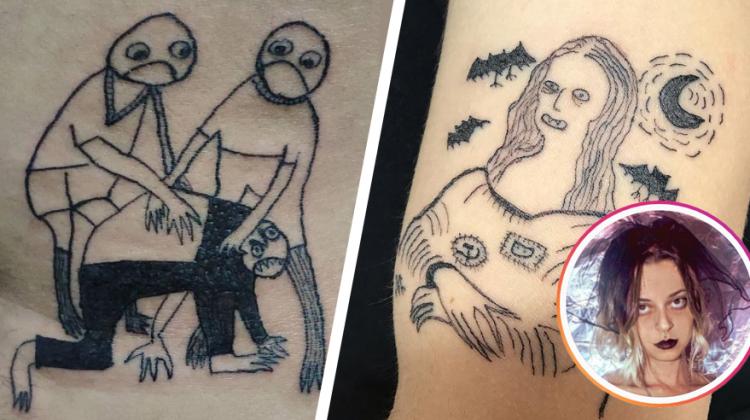 Šī tetovētāja neprot zīmēt, tāpēc cilvēki izvēlas tetovēties tieši pie viņas