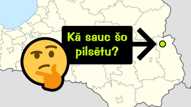 Latvijā ir tikai 5 pilsētas, kuru nosaukums sākas ar burtu «K». Vai zini visas?
