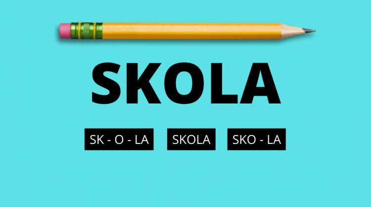 Tests: Vai proti dalīt vārdus zilbēs?