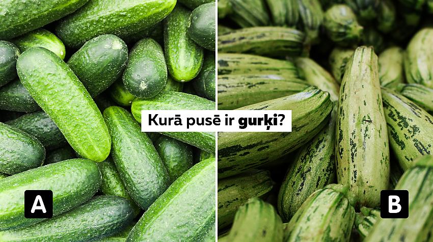 Tests: Vari atšķirt dārzeņus?