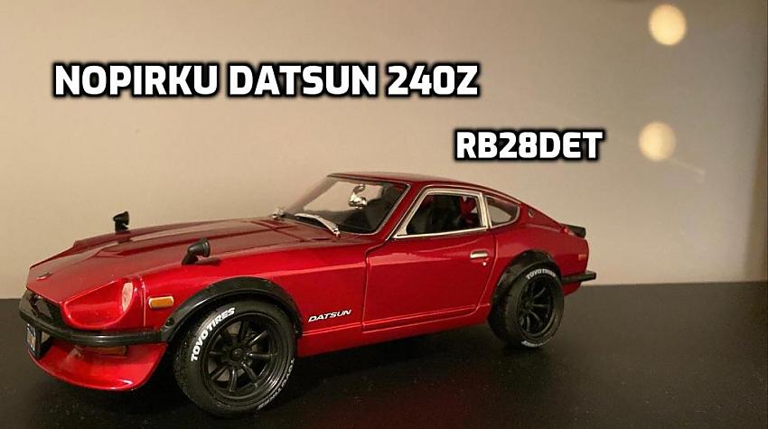 Nopirku Datsun 240Z Ar RB28 Dzinēju | Maisto Scale 1 18