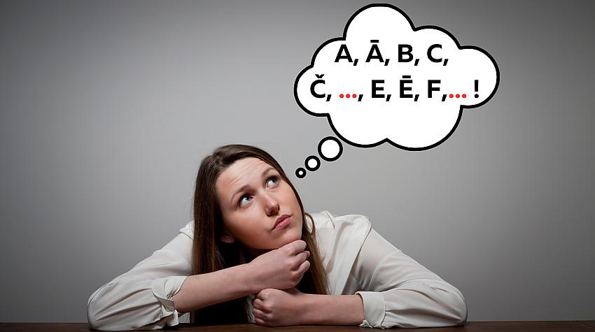 Tests: Cik labi tu zini latviešu alfabētu?
