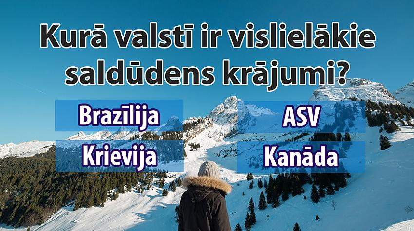 Šajā ģeogrāfijas testā iegūt 100% ir gandrīz neiespējami - vai tev izdosies?