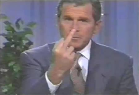 Džordžs Bušs uzvedadas kā... Autors: Brezhnews Apkaunojoši brīži politikā