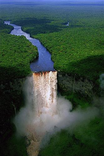 Kaieteur Falls augstākais... Autors: khekhe Ūdenskritumu burvība