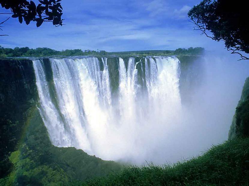 Victoria Falls ir lielākais... Autors: khekhe Ūdenskritumu burvība