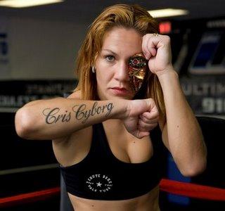 Šī ir Cristiane Santos kura ir... Autors: papinsh Gina Carano - skaistākā sieviete MMA