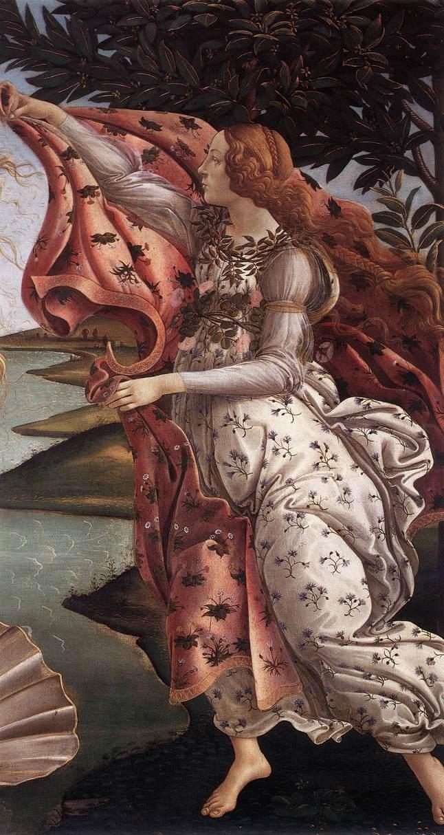 Pavasara nimfa Autors: historian Sandro Botičelli „Venēras dzimšana”