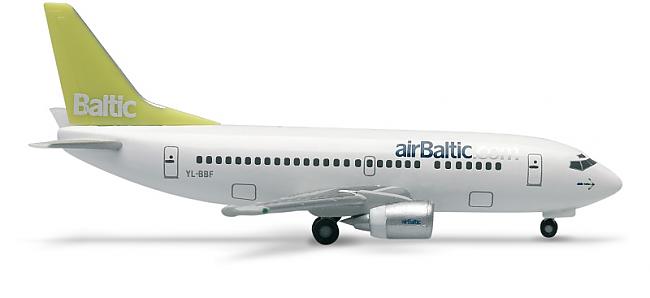 Air Baltic Boeing B737500 Autors: Pupsik Lidmašīnu modelīši kolekcionāriem.