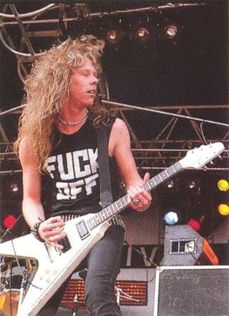Vel zaļš gurķis D Autors: schizo James Hetfield, Metallica