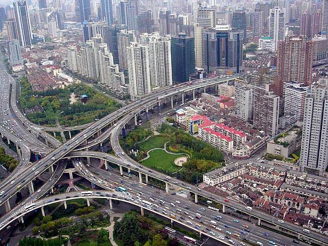 The Puxi Viaduct Shanghai Autors: eshan Pasaules sarežģītākie un bīstamākie ceļi