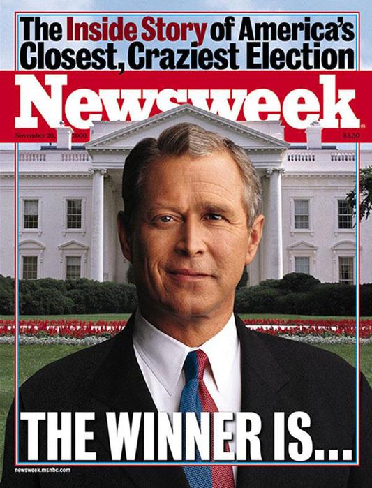 Newsweek 2000gada 20novembra... Autors: coldasice Labākie žurnalu vāki pēdējo 40 gadu laikā
