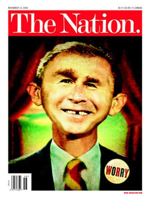 The Nation2000gada 13novembra... Autors: coldasice Labākie žurnalu vāki pēdējo 40 gadu laikā