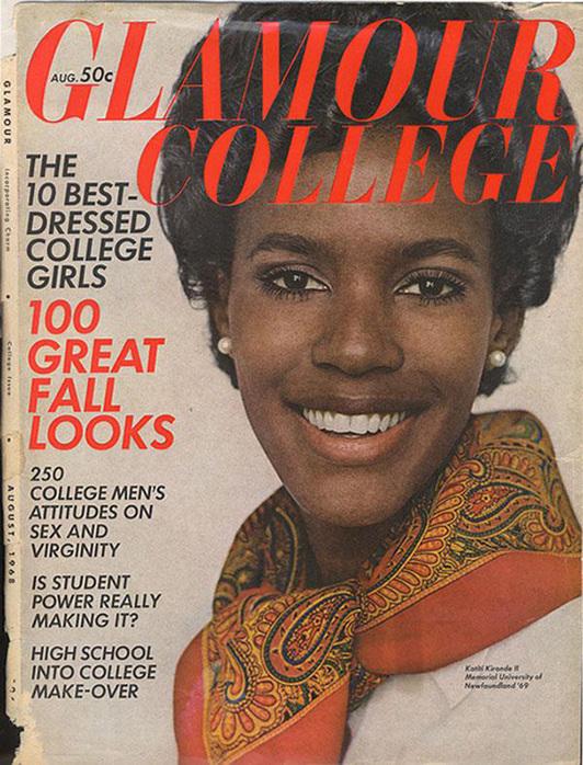 Glamour  1968gada augusta... Autors: coldasice Labākie žurnalu vāki pēdējo 40 gadu laikā