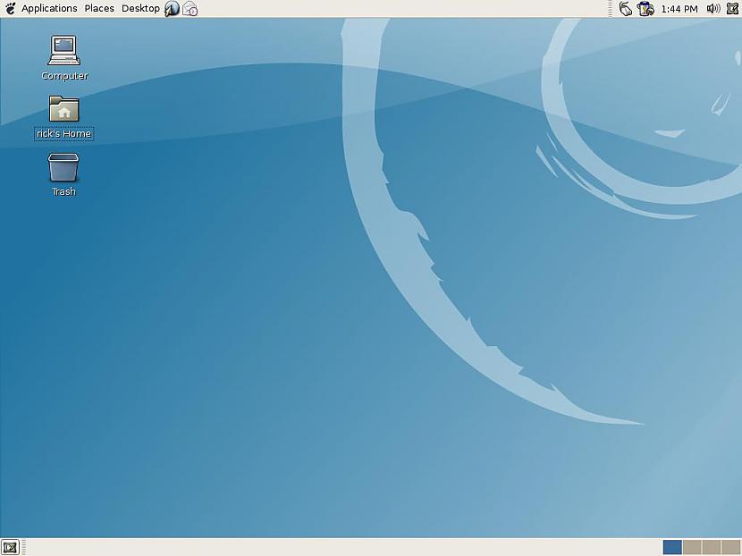 Izplatītaka darbvirsma  GNOME ... Autors: die5 GNU/Linux