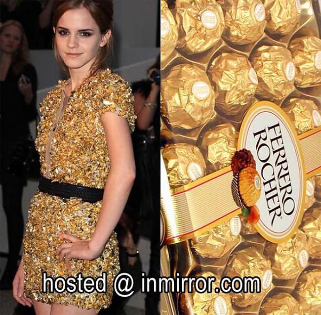 Emma Watson or Ferrero Rocher Autors: FANS007 Paskat, Cik Līdzīgi! :D