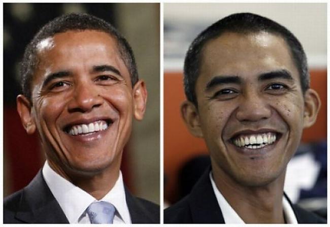 Barack Obama vs Ilham Anas Autors: FANS007 Paskat, Cik Līdzīgi! :D