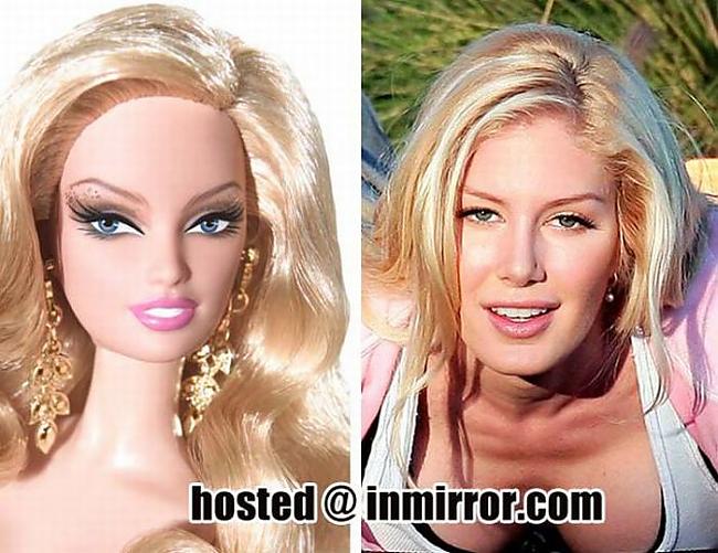 Barbie vs Heidi Montag Autors: FANS007 Paskat, Cik Līdzīgi! :D