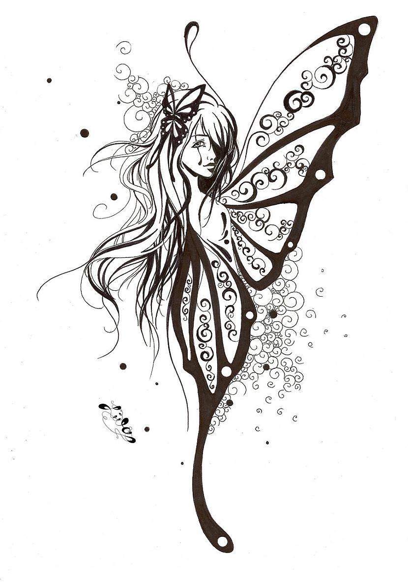 Ink butterfly by liiva Autors: Drakus Dev.Art