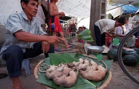 4  Vjetnama Laosa Ķīna Taizeme... Autors: Stknupis Pasaules top 12 pretīgākie ēdieni un dzērieni.