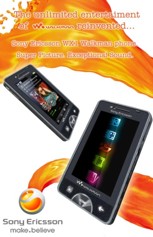 Sony Ericsson WX1 Walkman būs... Autors: eimaks Koncept telefoni *2*
