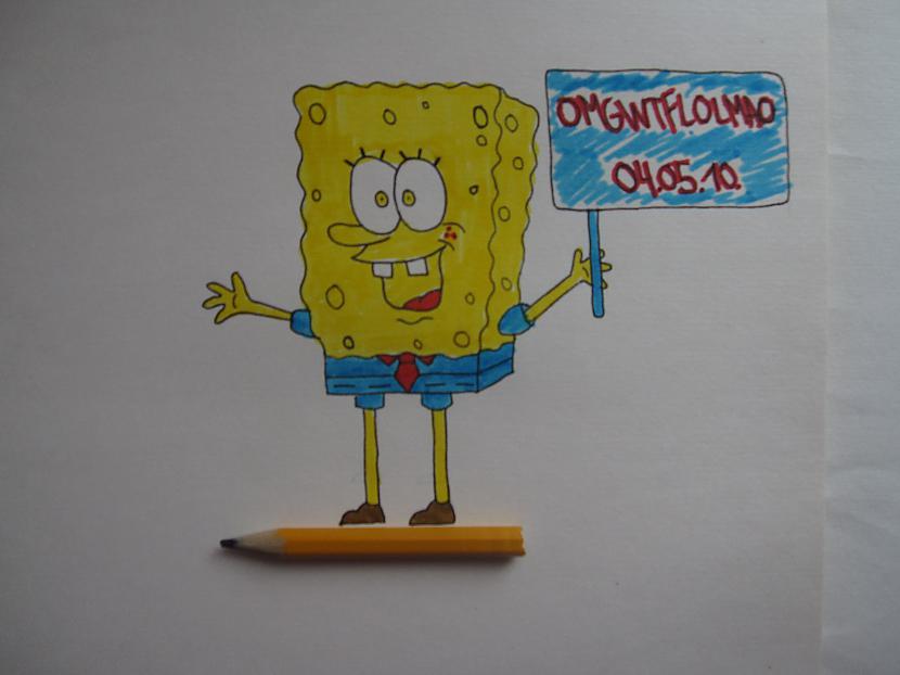  Autors: OMGWTFLOLMAO Spongeboba zīmējums