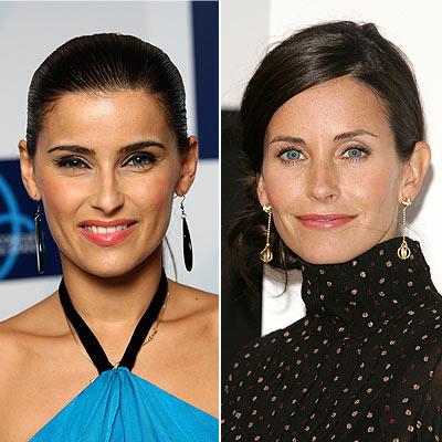 Nelly Furtado un Courteney... Autors: Hibrits Slavenības, kas ellīgi līdzinās citām slavenībām