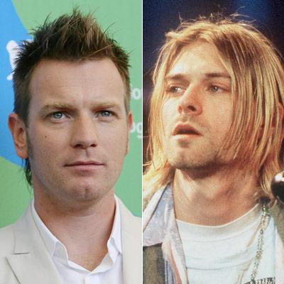 Ewan Mc Gregor un Kurt Cobain Autors: Hibrits Slavenības, kas ellīgi līdzinās citām slavenībām