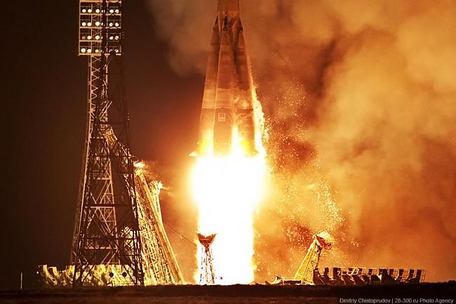  Autors: Spridzinatajs Baikonur, Soyuz raķetes palaišana