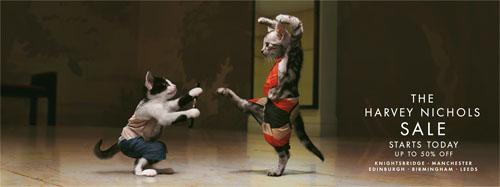 Harvey Nichols Karate Catfight Autors: magenta 160 kreatīvas un uzmanību cienīgas reklāmas no visas pas