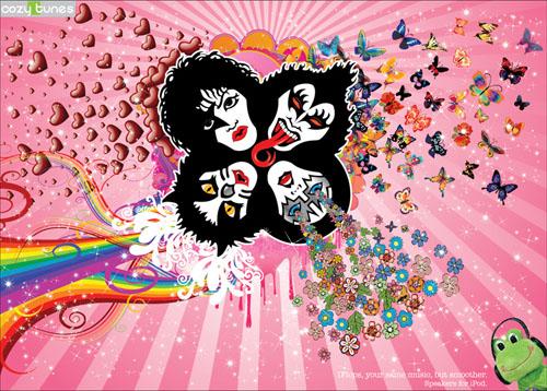 Cozy Tunes Kiss Autors: magenta 160 kreatīvas un uzmanību cienīgas reklāmas no visas pas
