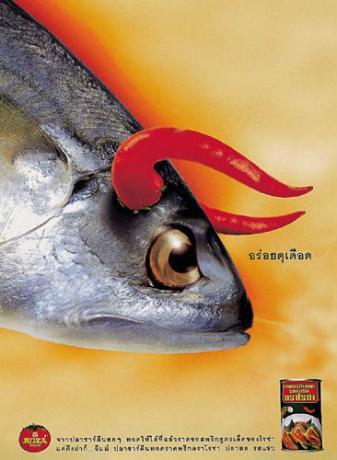 Fish Bull Autors: magenta 160 kreatīvas un uzmanību cienīgas reklāmas no visas pas