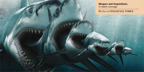 Financial Times Sharks Autors: magenta 160 kreatīvas un uzmanību cienīgas reklāmas no visas pas