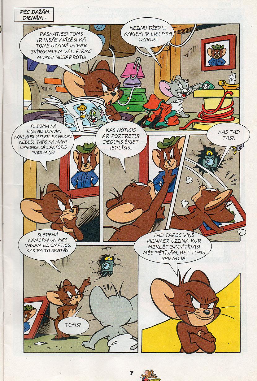  Autors: Kāmis Tom & Jerry komikss