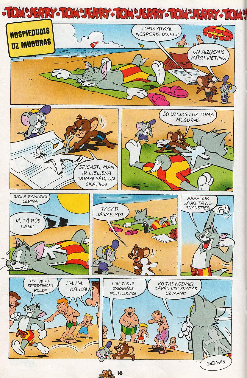  Autors: Kāmis Tom & Jerry komikss