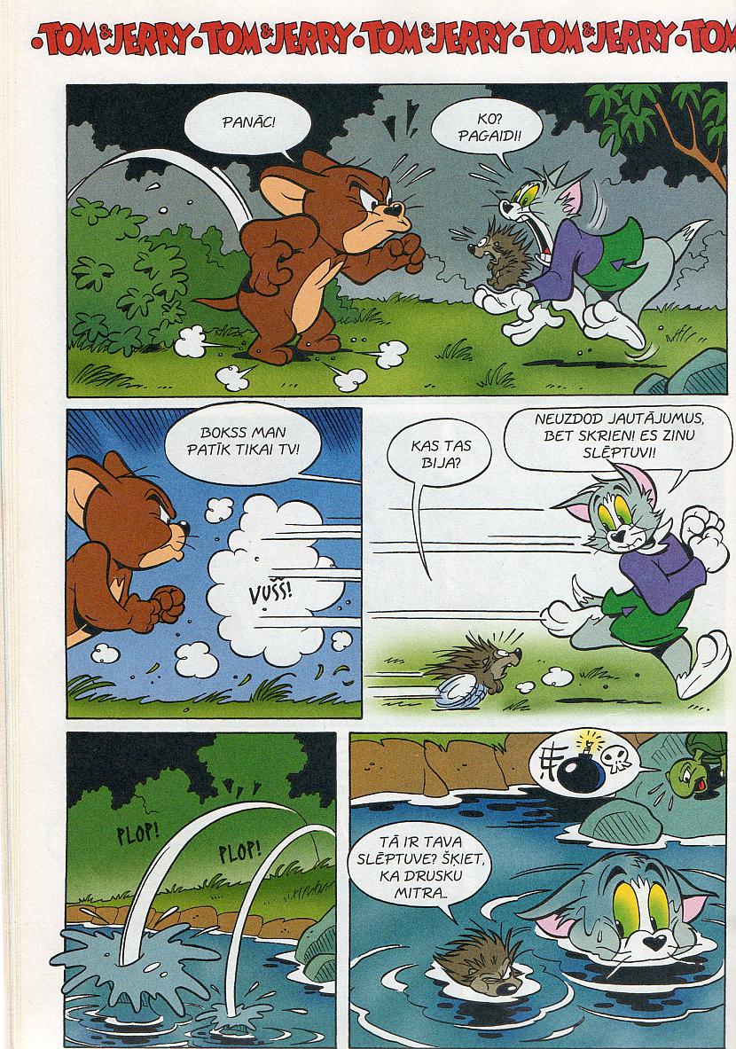  Autors: Kāmis Tom & Jerry komikss