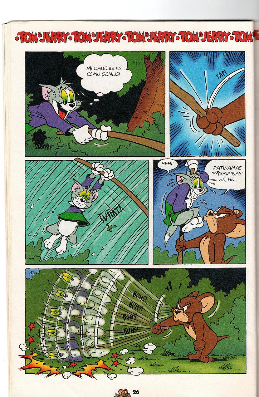  Autors: Kāmis Tom & Jerry komikss