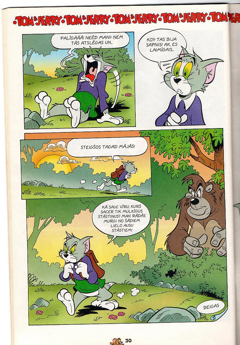  Autors: Kāmis Tom & Jerry komikss