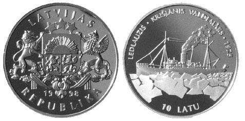 Piemiņas monēta quotLedlauzis... Autors: smogs Latvijas nauda