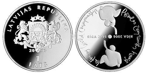 Piemiņas monēta quotHokeja... Autors: smogs Latvijas nauda